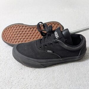 Vans Doheny Sneakers Youth 2.0 Black Canvas Low Top Skate Shoes 508731